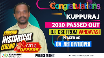Kaashiv Infotech Reviews - ASP.Net Core Developer - How to become a .Net Developer - ASP.Net Course