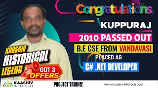 Kaashiv Infotech Reviews - ASP.Net Core Developer - How to become a .Net Developer - ASP.Net Course