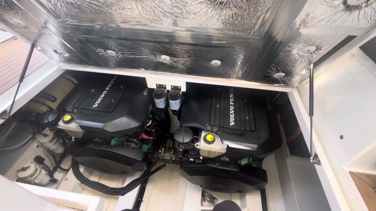 Volvo Penta d3-220’s after service