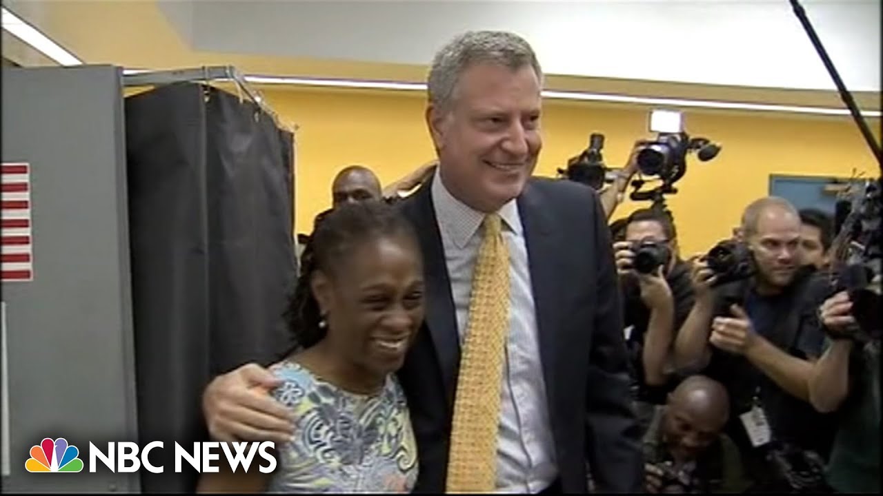 Former NY Mayor de Blasio and wife separate in ‘positive move’