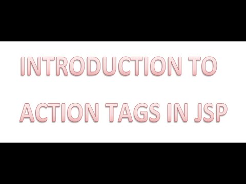 Action tags in JSP