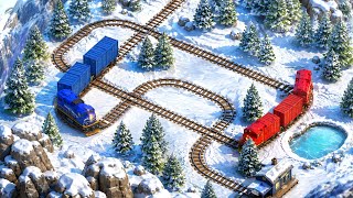 Track My Train 3D - Realistic Train Puzzle Game - Android Gameplay (2) screenshot 4