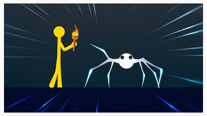 This game is Stick Fight with Spiders