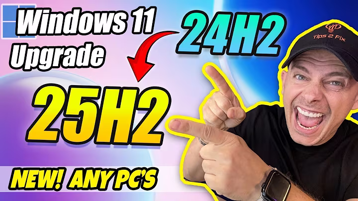 Upgrade Windows 11 24H2 to 25H2 on Unsupported PCs (Super Quick)
