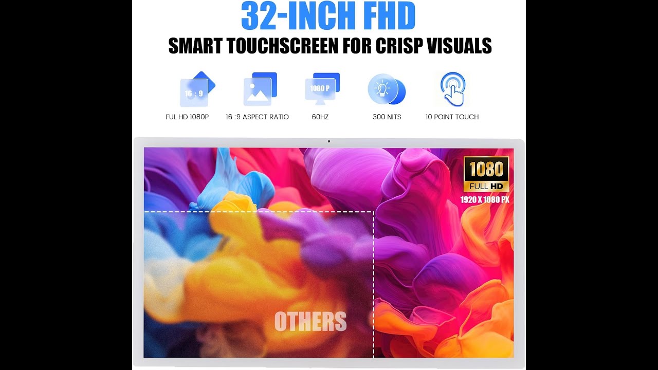 Bisprico DY-MoveView 27B Review : 32” 4K Portable Smart TV on Wheels with Android 14