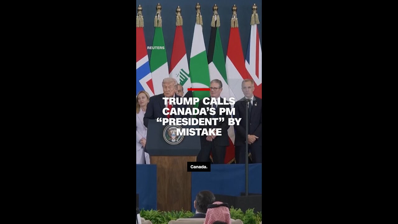 Trump calls Canada’s PM 'president' by mistake