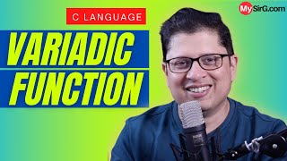 Variadic Function in C Language | MySirG | Hindi