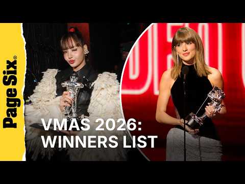 MTV VMAs 2026: See the complete winners list