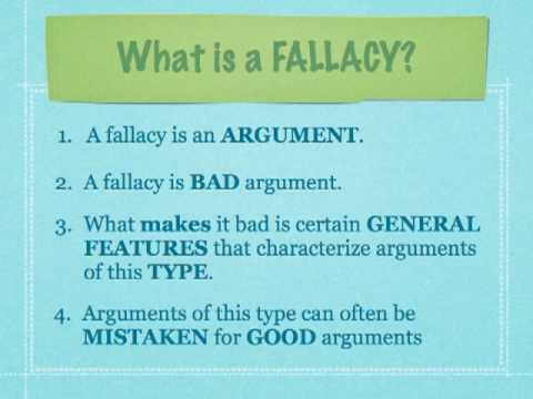 why are fallacies important in critical thinking