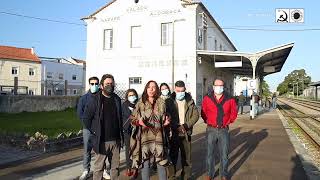 Candidata da CDU pelo distrito de Leiria, Heloísa Apolónia - Linha do Oeste