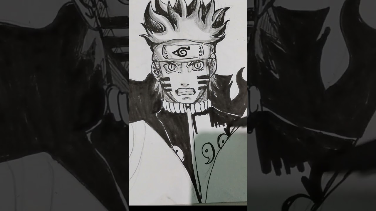 Naruto. Desenho antigo #narutoshippuden #narutouzumaki #sasuke #animeignite  #animeinstagram #animedoodle #desenhando #desenho #artedodia…
