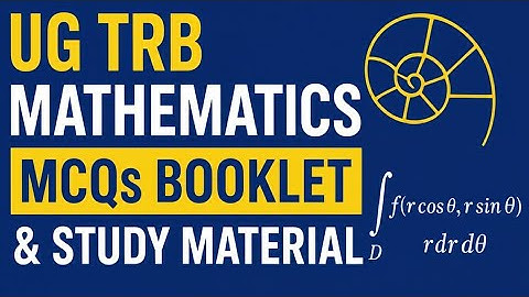 Ug trb mathematics study material details con:9384686847