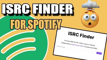 How to Find a Song ISRC | Get The ISRC Code For Any Song On Spotify | Video Tutorial