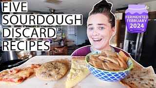 A Day Of Sourdough Discard Recipes | #fermentedfebruary2024 | Fermented Homestead