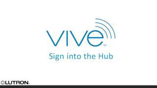 Vive – Sign in to Hub