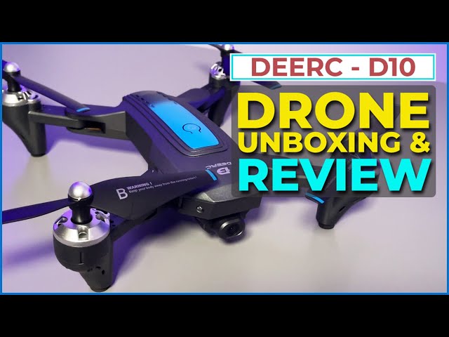 DEERC D10 Drone - Unboxing & First Flight! 