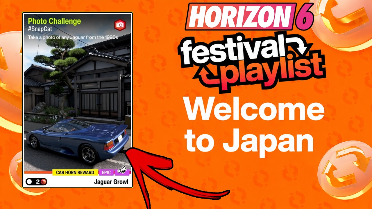 How To Complete The #Snapchat Photo Challenge In Forza Horizon 6