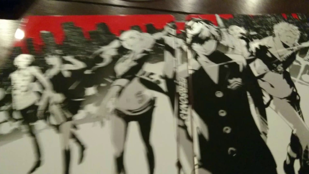 Unboxing Persona 5 Steelbook PS4