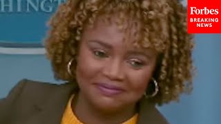 KJP Offers Simple 'No' To Query About Democratic Senators Touting Work With Trump In Campaign Ads