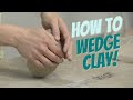 Wedging Clay: A Step by Step Guide on How to Wedge Clay Properly| JENI HANSEN GARD