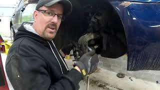 Ford Five Hundred, Ford Freestyle or Mercury Montego wheel bearing replacement