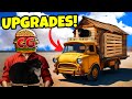 Upgrading My Truck Shack To Survive the Desert in The Long Drive!