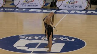 Lisy Geffre - Championne De France Junior Elite N1 2015 De Twirling Bâton