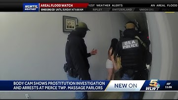 Video shows moments woman were arrested in alleged prostitution sting in Pierce Township
