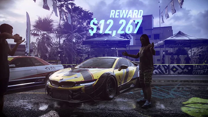 NFS - Heat. Walkthrough Part - 10. BMW i8. No Commentary.