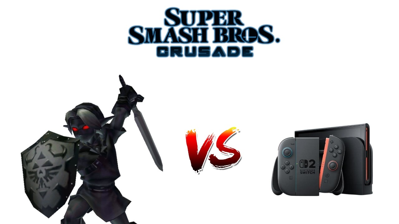 super smash bros cmc v8- dark link vs nintendo switch 2 (challenge)