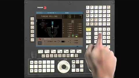 Fagor 8055i MC Training DVD   Thread Milling SD