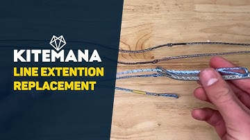 HOW TO: Remove and replace kiteline extensions