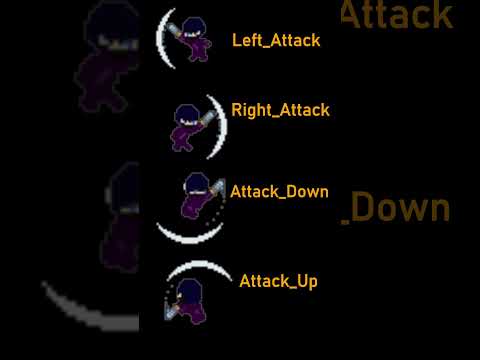 Player Attack Pixel Art for my indie game
