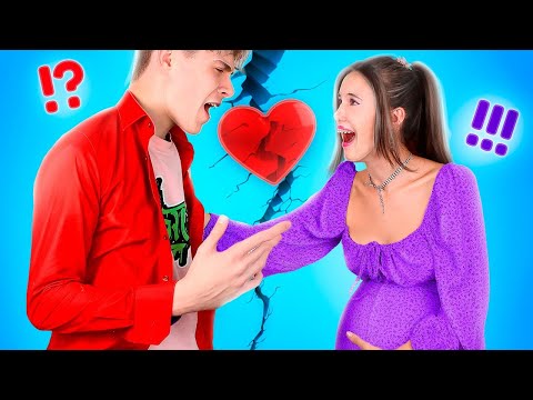 أبي ترك أمي حامل غنية مقابل حامل فقيرة