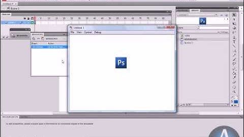 Creating A Rollover Animated Button in Flash CS4 - Flash Tutorials For Beginners