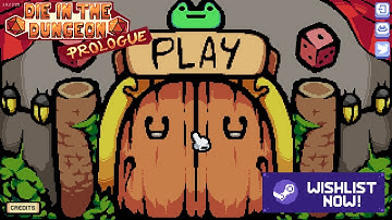 Die in the Dungeon Gameplay (PC - Deck-Building Turn-Based Roguelike)