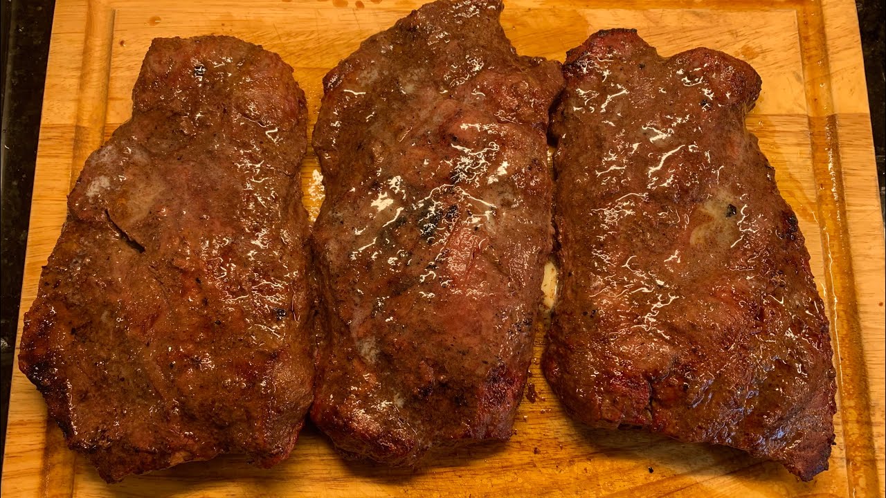 Phenomenal Flat Iron Steak On The Pit Boss 1100 YouTube