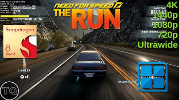 Need For Speed: The Run | Snapdragon 8 Gen 3 | Winlator Cmod 13.1.1