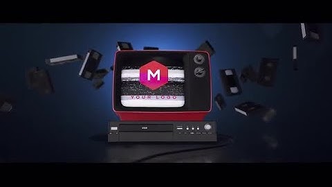 VHS Logo After Effects Templates