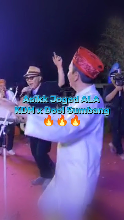Joget Asyik Ala KDM bersama Doel Sumbang Ai #ai #kdm #dulsumbang