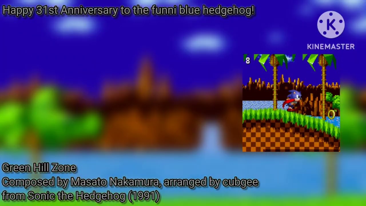 [YM2612 + SN76489] Masato Nakamura - Green Hill Zone (Sonic the Hedgehog)