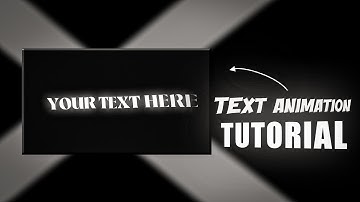 TEXT ANIMATION | alightmotion tutorial 