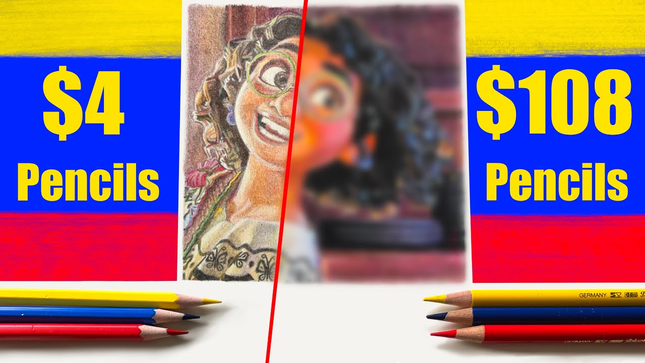 Cheap Vs Expensive Coloured Pencils! Are They Worth It? (Staedtler vs Faber Castell)