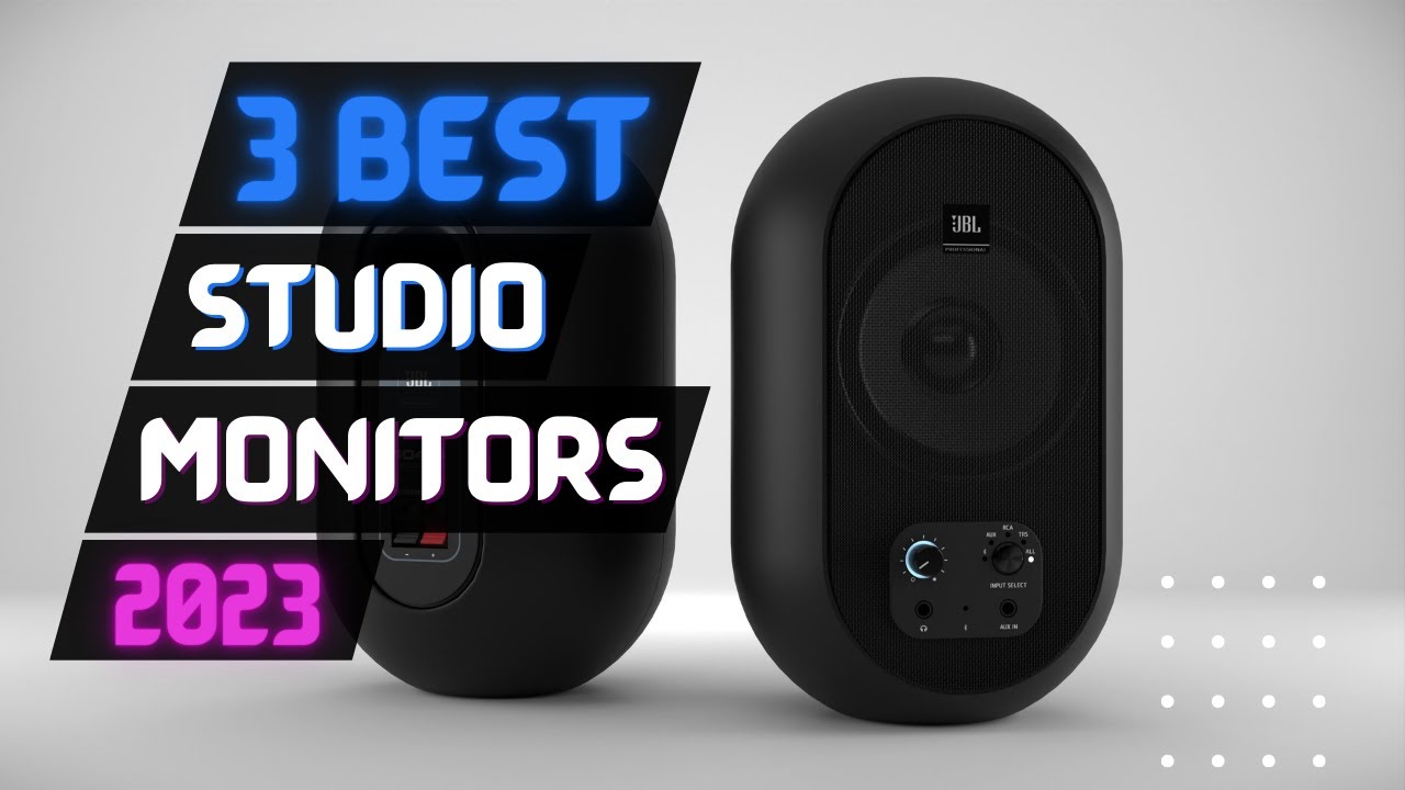 Best Studio Monitor of 2023 Top 3 Best Studio Monitors Review YouTube