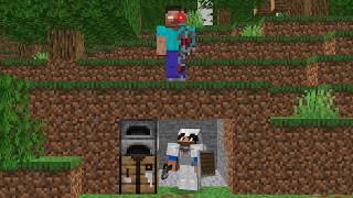 Speedrunner VS Terminator (Minecraft Manhunt)