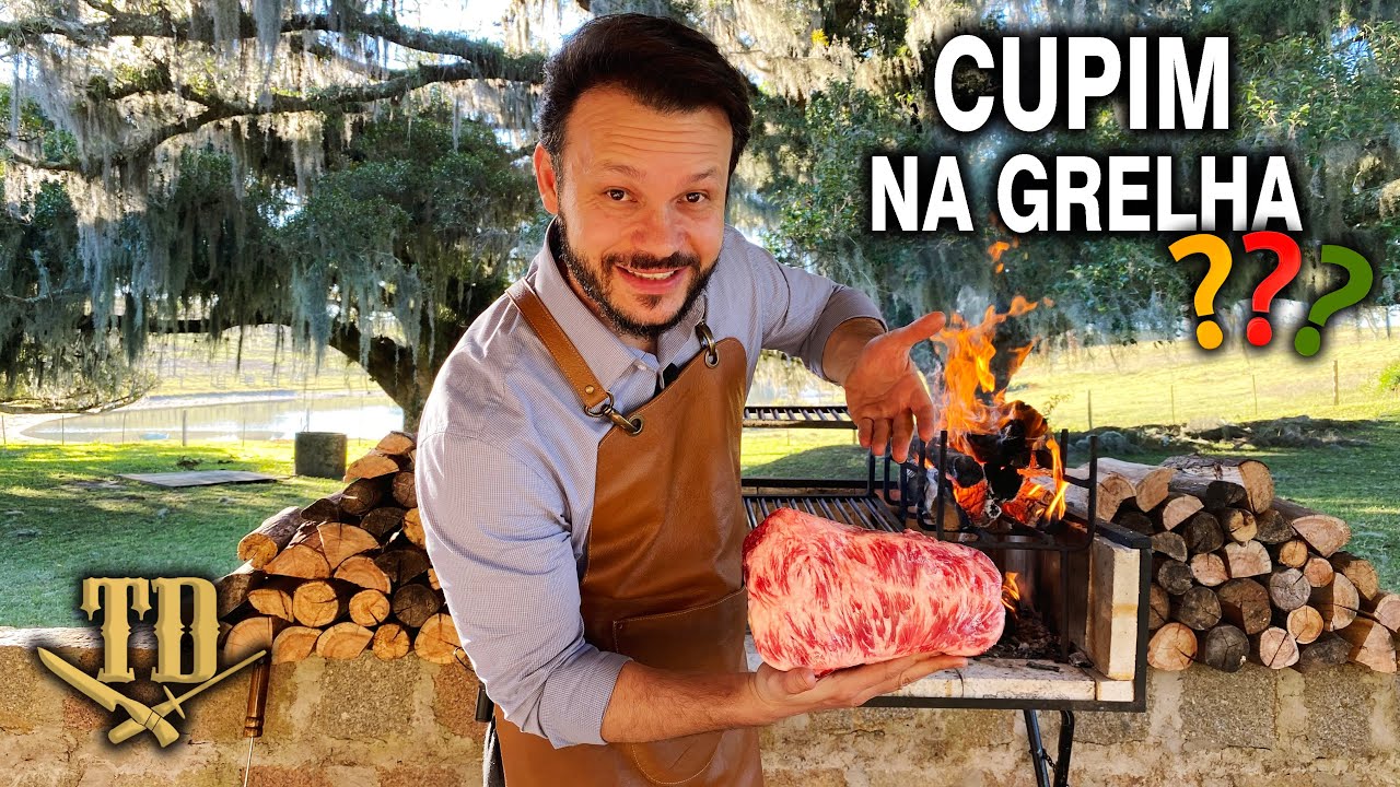 CUPIM na GRELHA sem papel laminado??? Ficou uma delícia #26