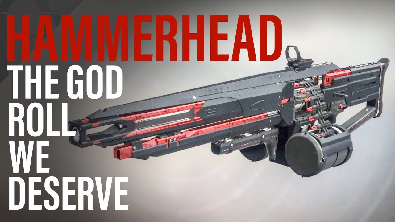 God Roll Hammerhead (Rampage/Extended Mag) Black Armory Machine Gun -  Destiny 2 - YouTube