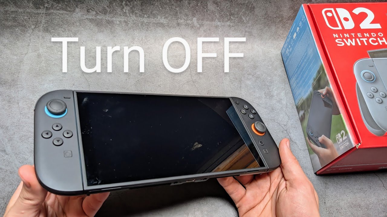How to Turn OFF Nintendo Switch 2 - YouTube