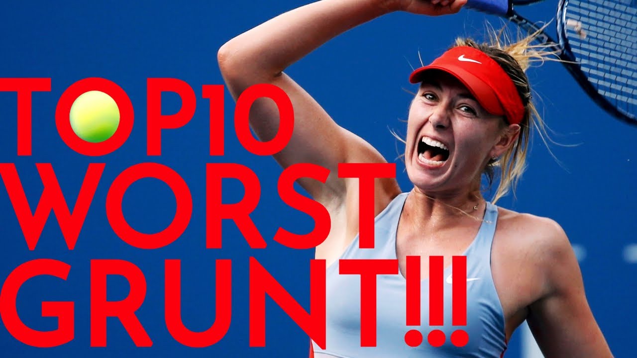 Top 10 Worst Grunts in WTA Tennis History (Part 1)