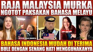 MALAYSIA HEBOH‼️PAKSAKAN BAHASA MELAYU‼ BULE DENGAN SENANG HATI BELAJAR BAHASA INDONESIA‼